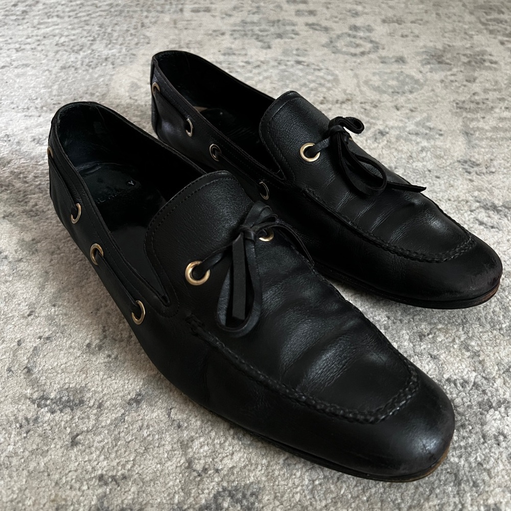 Pierre Hardy Sleek Black Slip-Ons